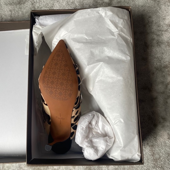 New Leopard Upton Strappy Mule by LINEA PAOLO - Picture 6 of 6